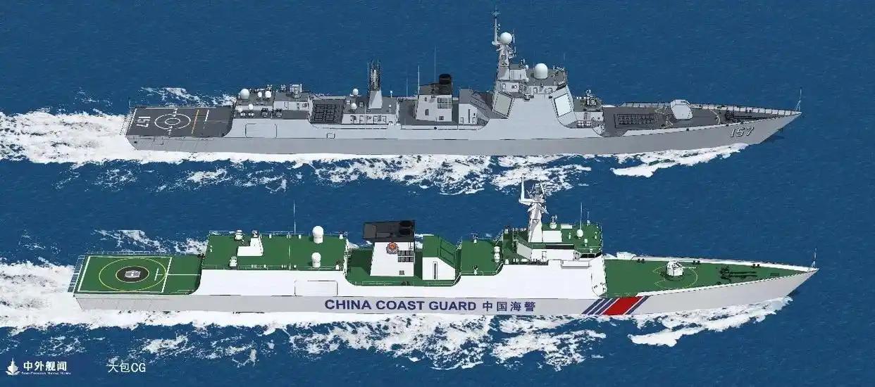 王炸登场！海警版 052D 官宣！日本海保有点慌！

近日，国产 501 型综合