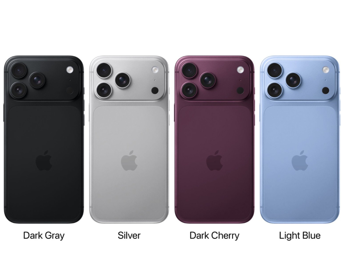 综合目前最新的爆料来看，iPhone 18 Pro除了樱桃红配色，还有浅蓝、银灰