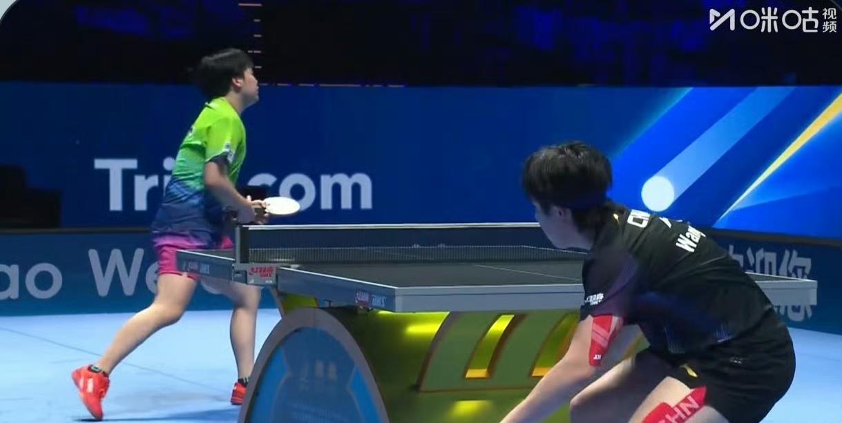王楚钦🇨🇳没关系，再来，调整一下，
第一局王楚钦🇨🇳9-11不敌松岛辉空