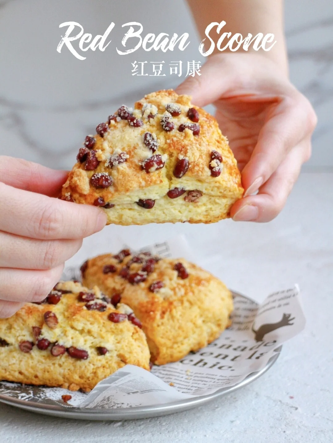 香甜酥脆‼️复刻星巴克经典红豆司康