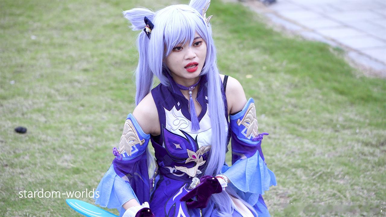 CICF2021 原神 刻晴 cos 广州漫展 