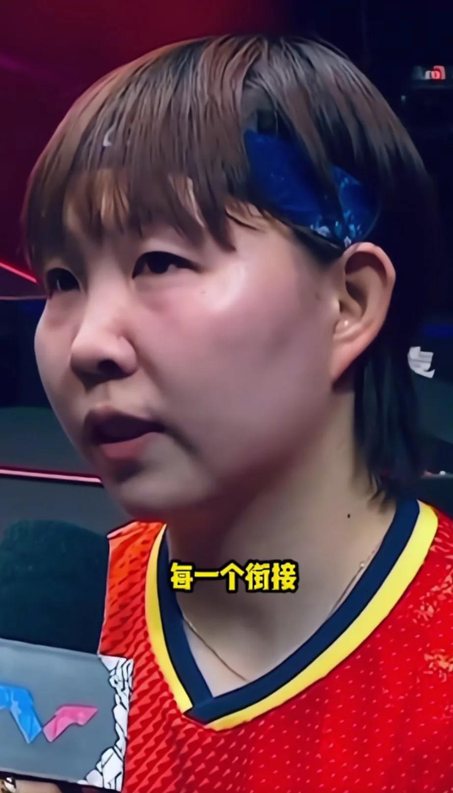 朱雨玲今天打得很棒，恭喜她拿下王曼昱，朱雨玲是很有实力的选手，前国家队队员，希望