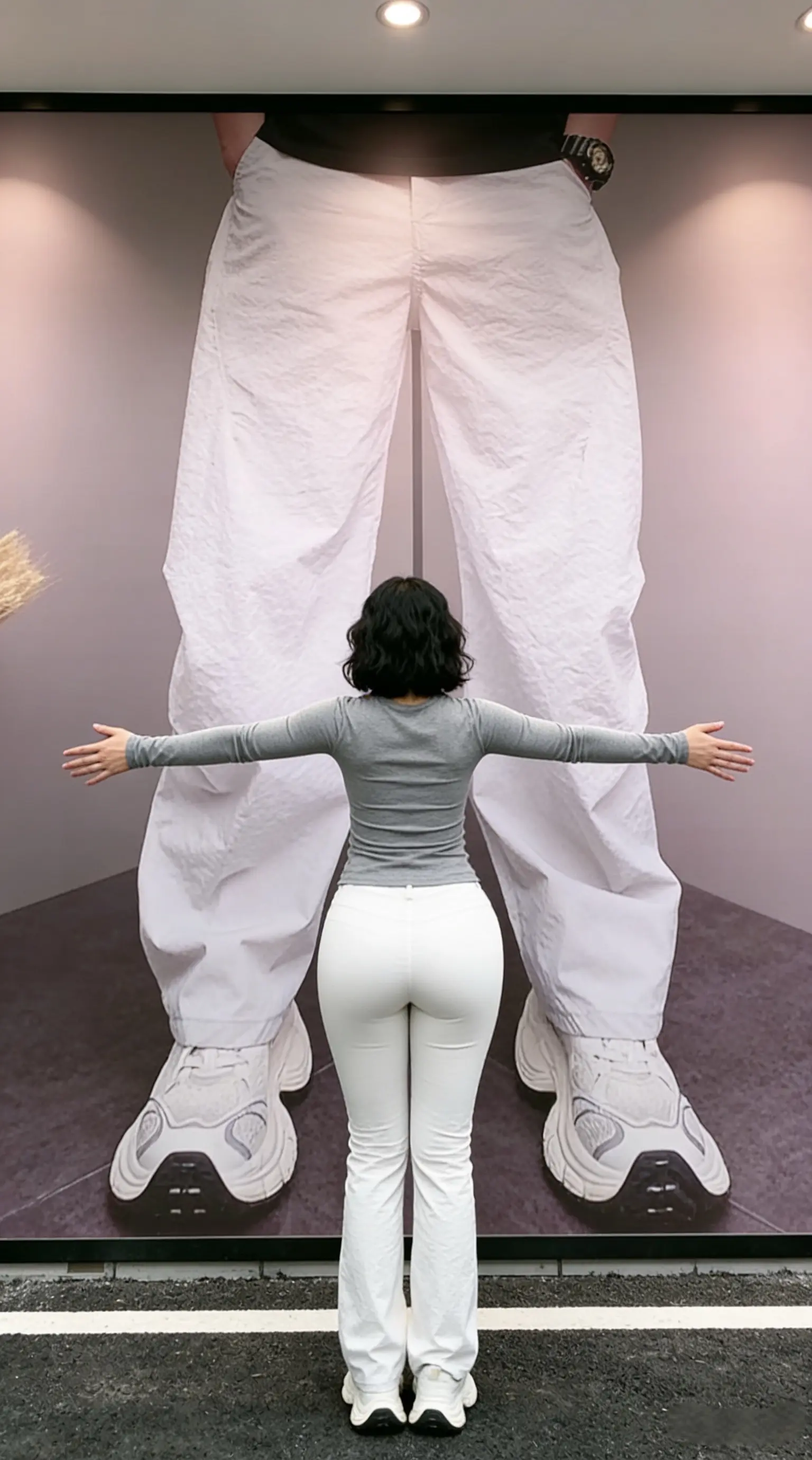 今年特别流行这款韩版松弛感痞帅休闲裤，他简直太火了，上身痞帅痞帅的，是...