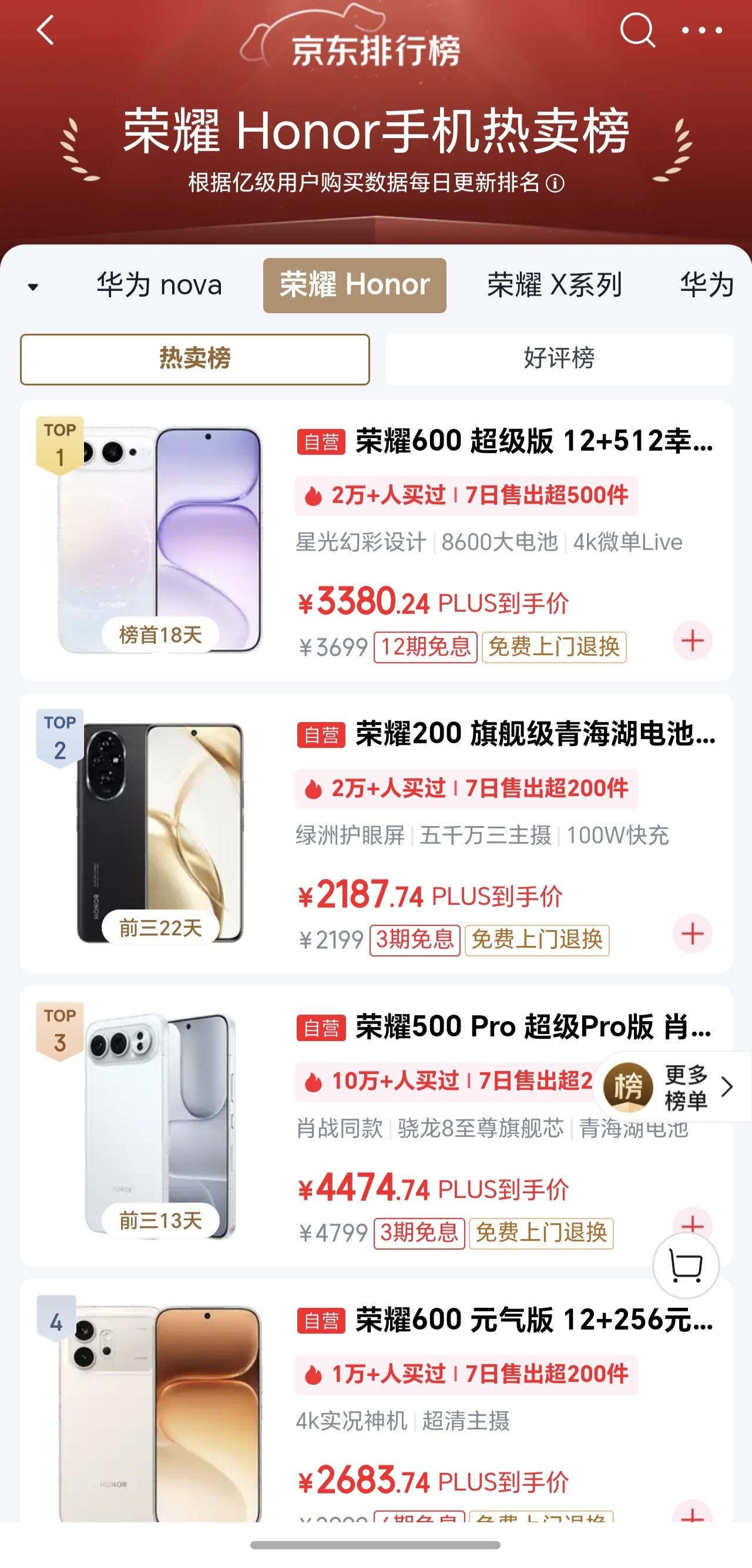 看到荣耀600超级版3380元的价格我第一反应是——贵了。骁龙7 Gen4卖这个