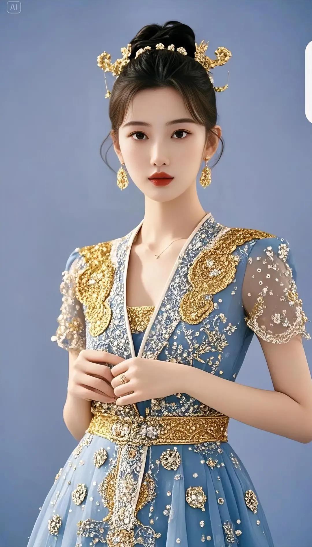 古装美人，气质优雅。#古装美女可优雅# #欣赏古装美人# #古装美女美若仙# #