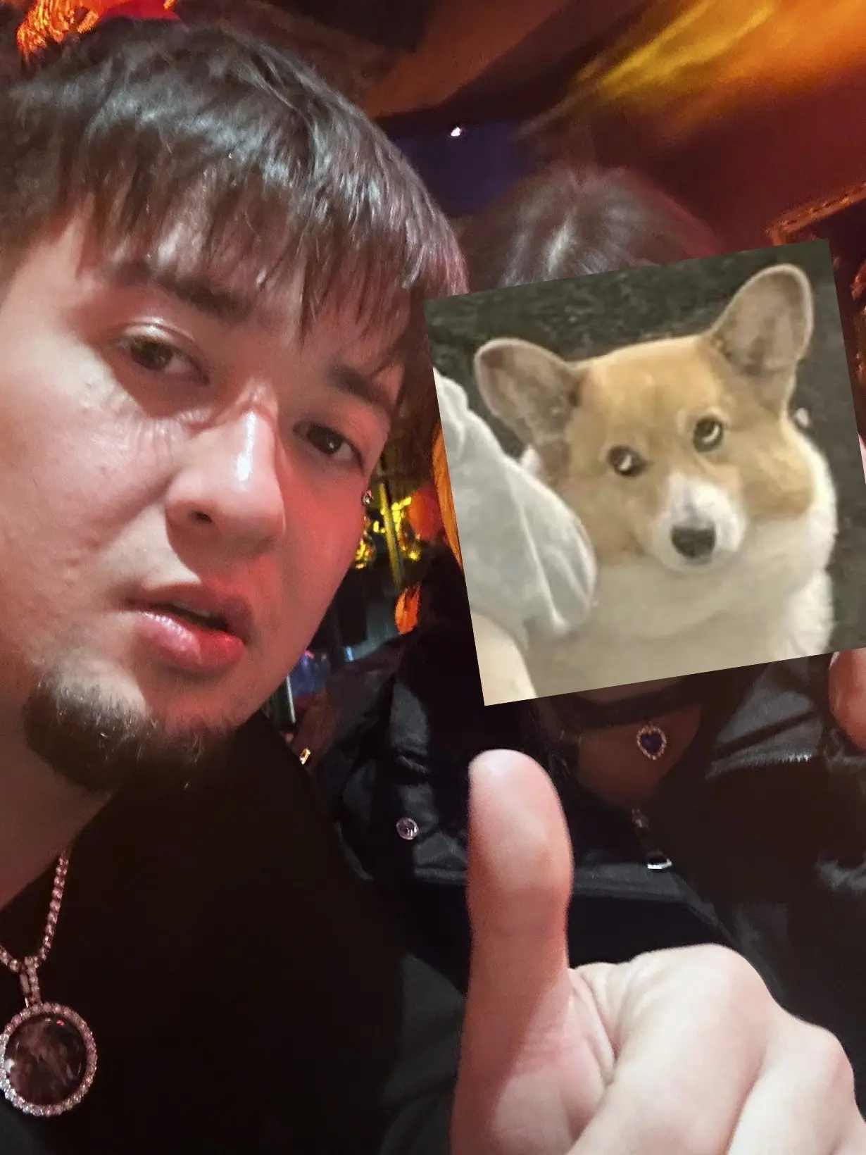 是谁昨天吃夜宵碰到kk和脆皮了