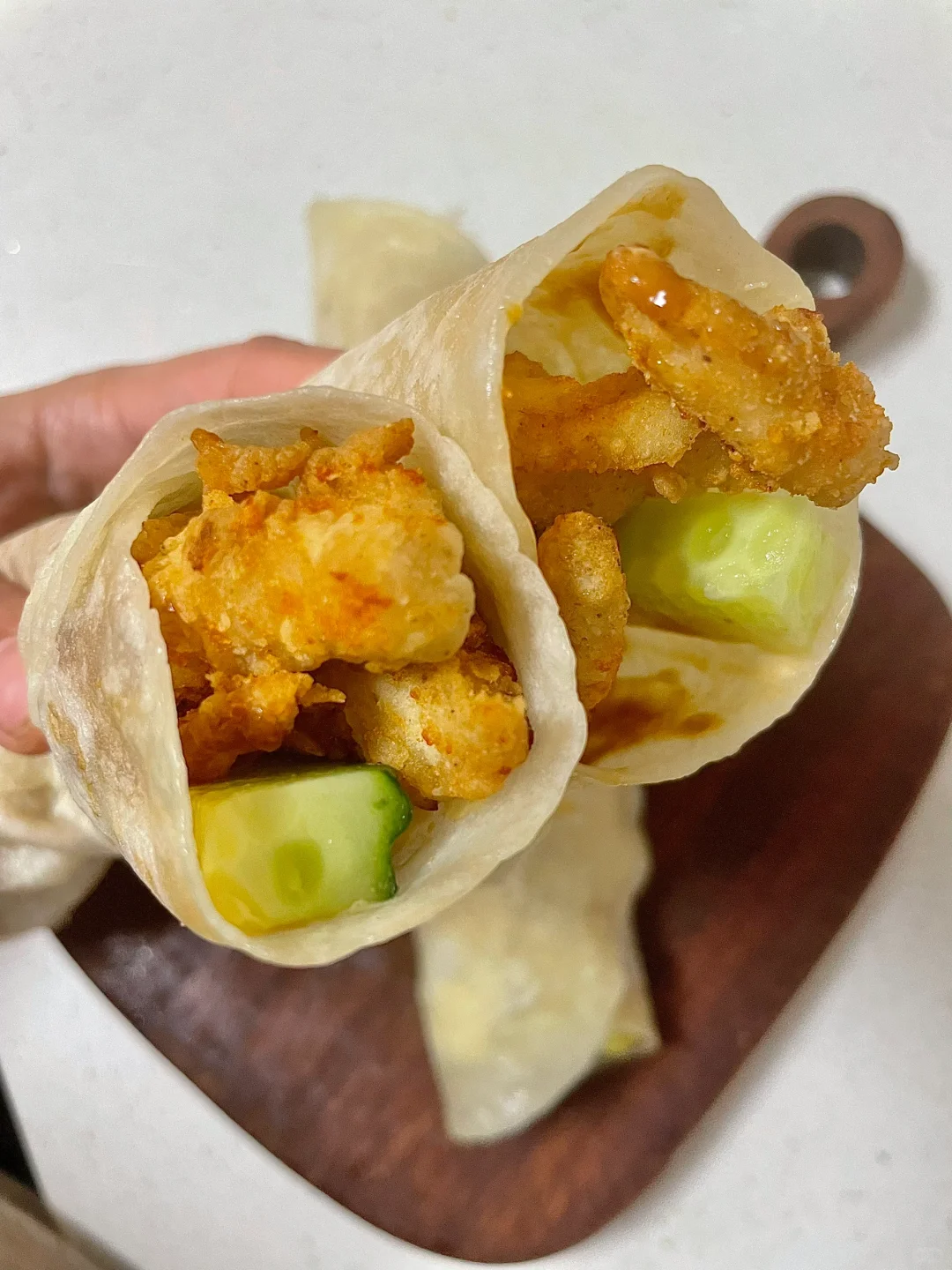 在家轻松复刻KFC同款老北京鸡肉卷❗️