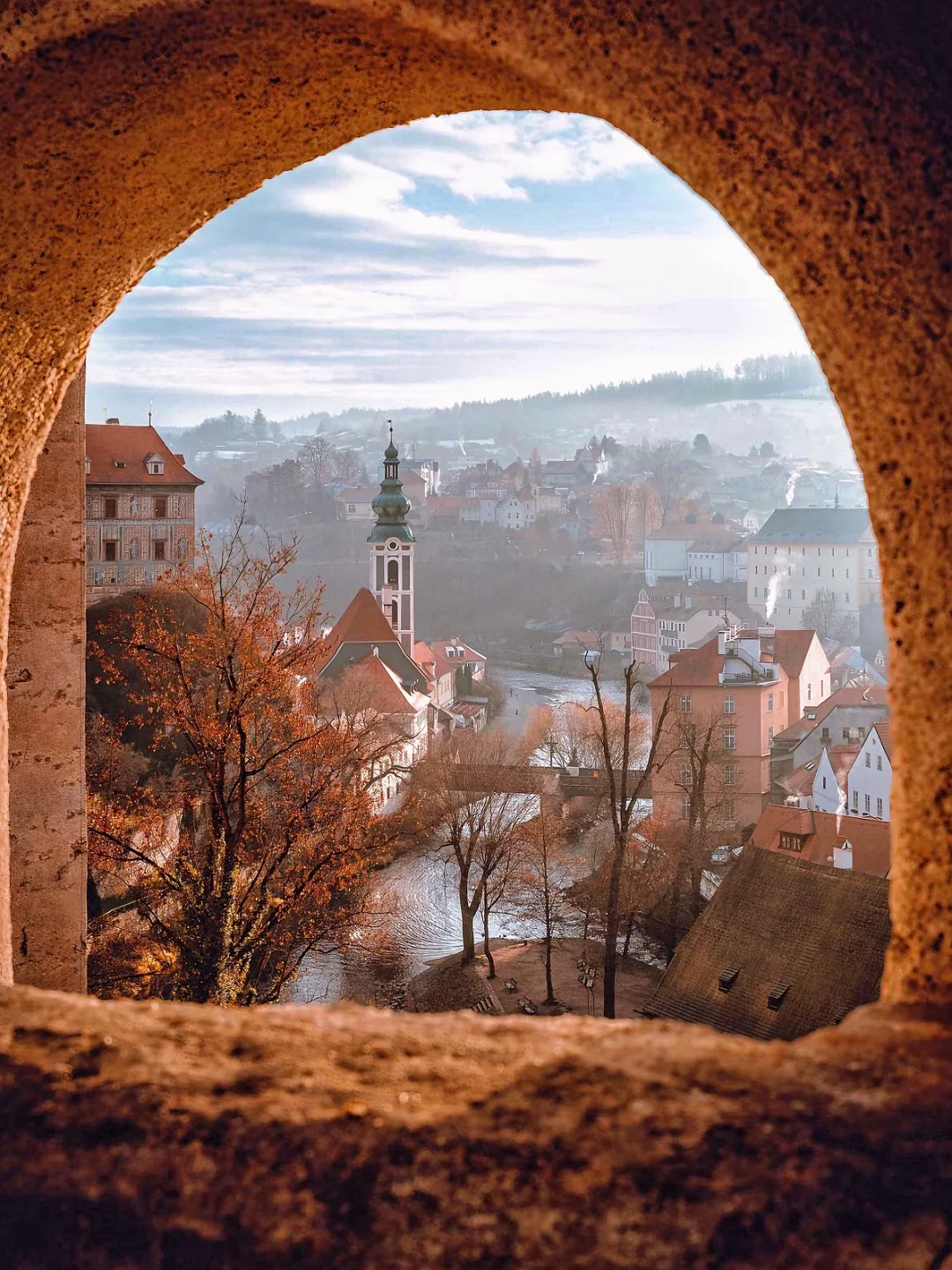 欧洲旅行🍁秋天可别错过捷克这个宝藏小镇！