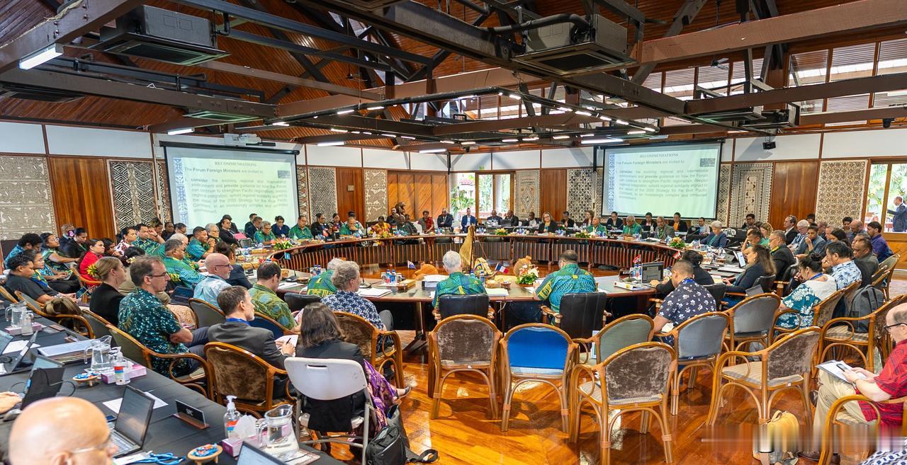太平洋岛国论坛，新西兰外长力促谴责中国。太平洋岛国论坛外长会议在斐济举行，新西兰