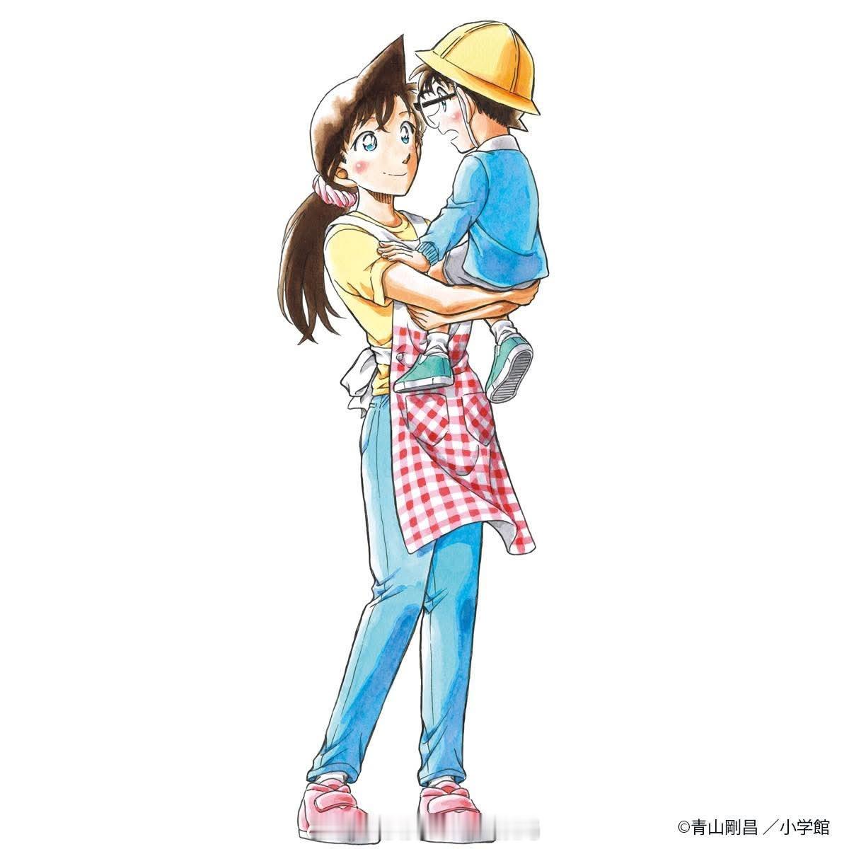 名侦探柯南 幼师毛利兰&樱花班江户川柯南 官方高清原画！ ​​​
