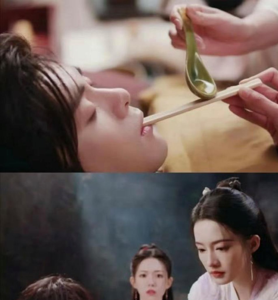 原来电视剧里喂药不是必须得嘴对嘴 ​​​