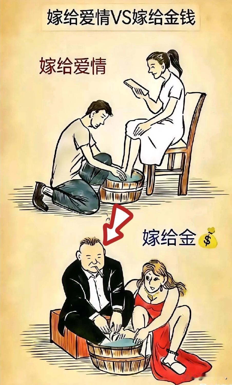 到底选择爱情，还是选择金？

没有面包的爱情能过几载……

这个时候确实难到我了