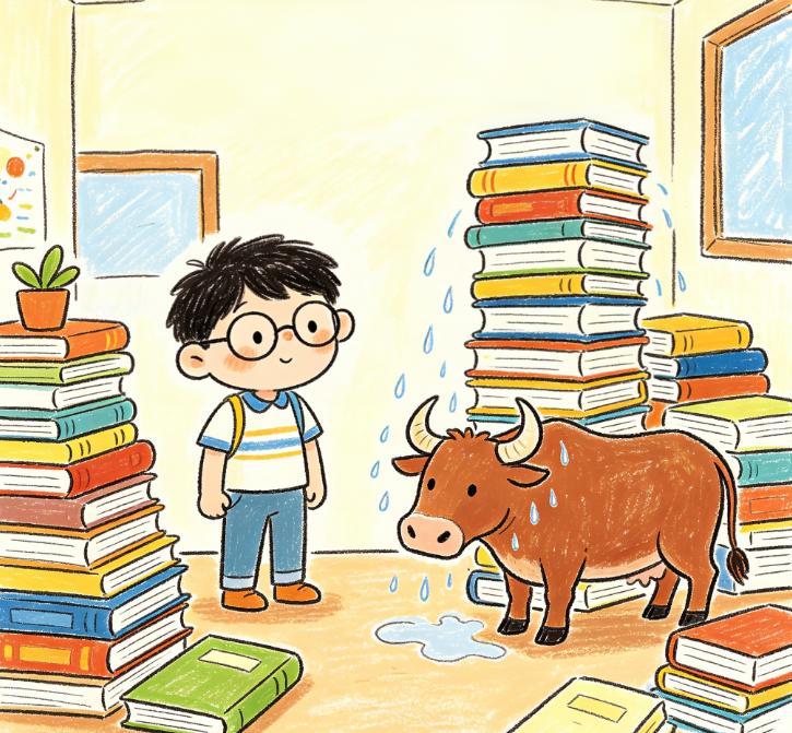 看图猜成语 
上期猜成语答案：胆小如鼠！ 
 
大家猜对了吗？
昨天的题目也有不