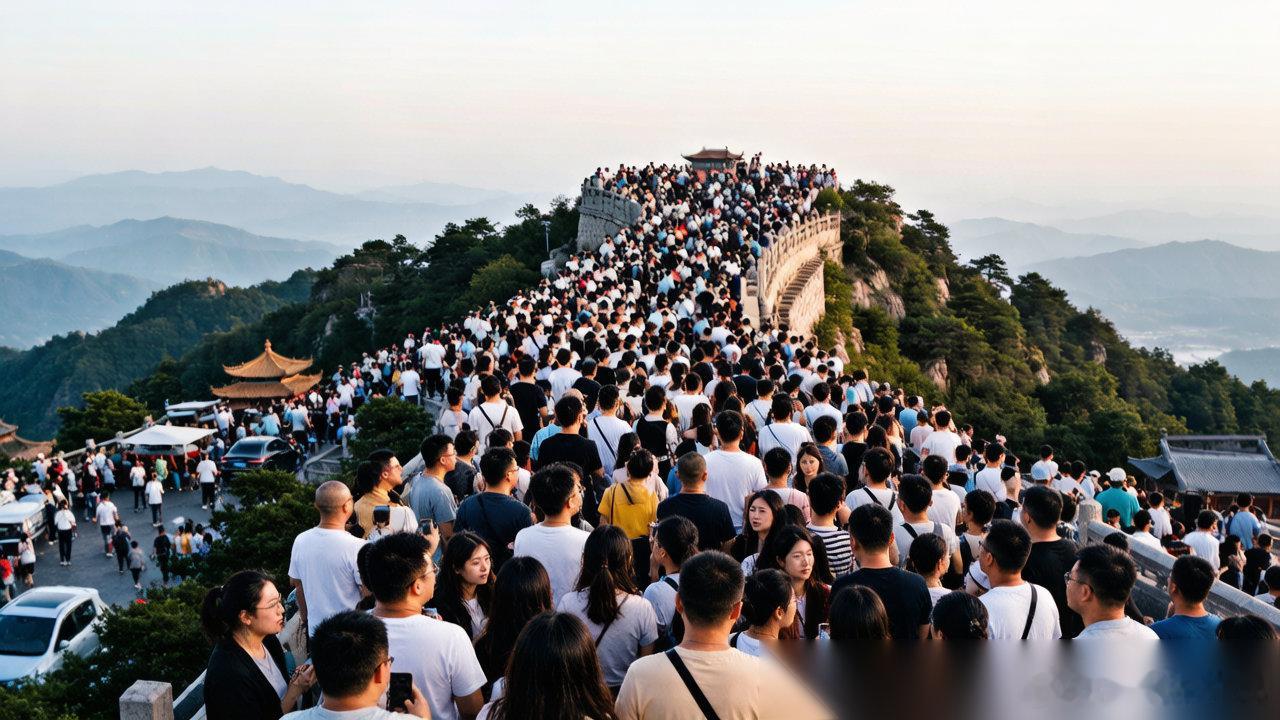 这2.3亿人次，本质上不是"大家突然都爱上旅游了"，而是过去几年被压缩的社交欲和