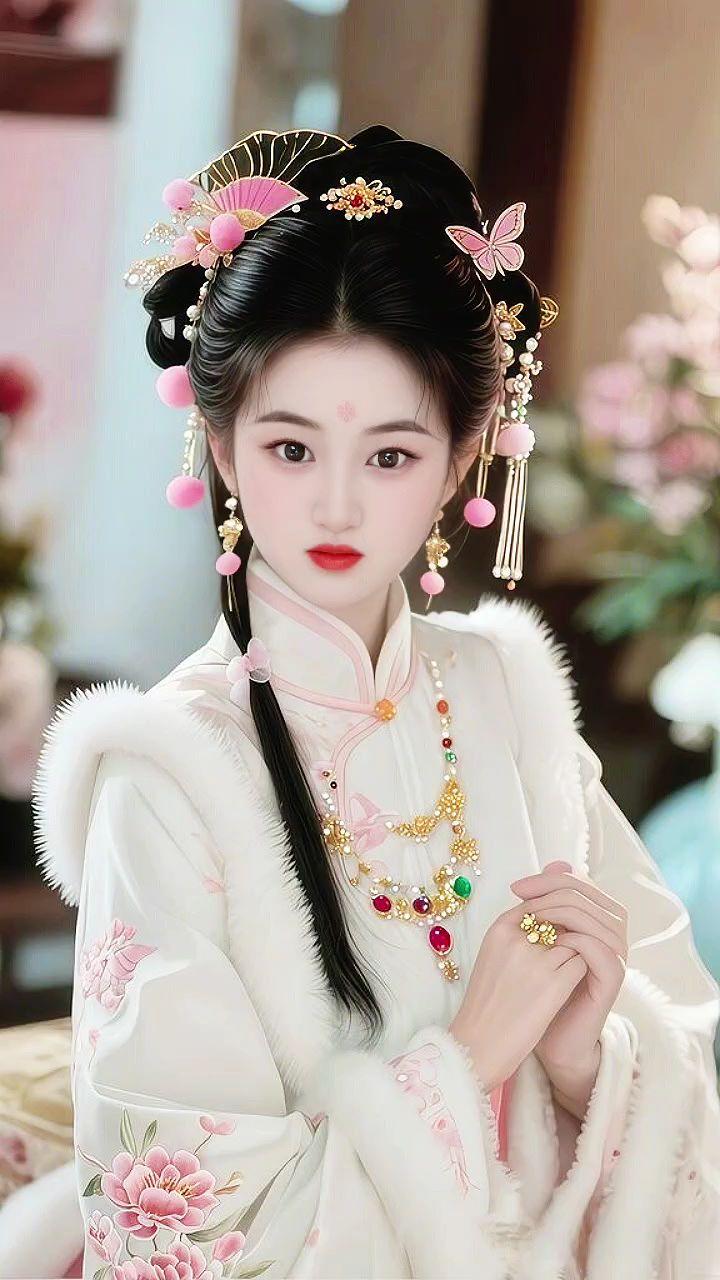 古风妆容有多美 小家碧玉古装造型 古风妆造里的东方韵 清纯甜美 古风美人
