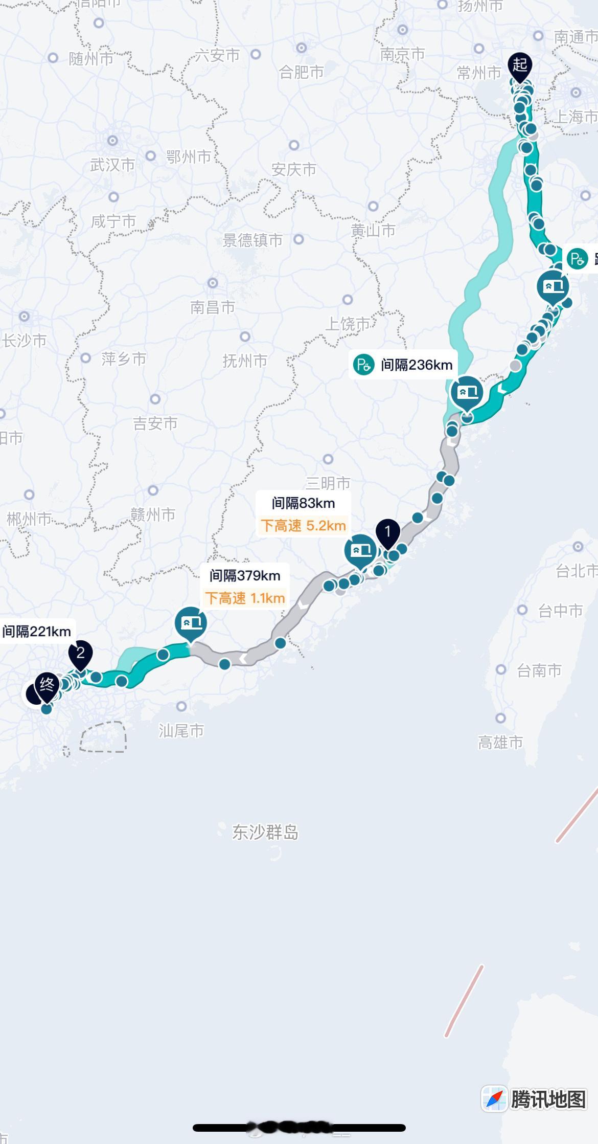 #4d舒适领航# 一路走过来，发现高速主路的路基下沉导致的各种不平已经全部被标注
