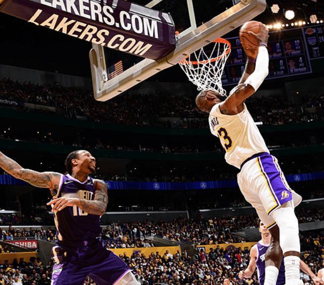 东契奇34分，老詹24分命中率创湖人生涯新高，湖人125-101大胜国王

今天