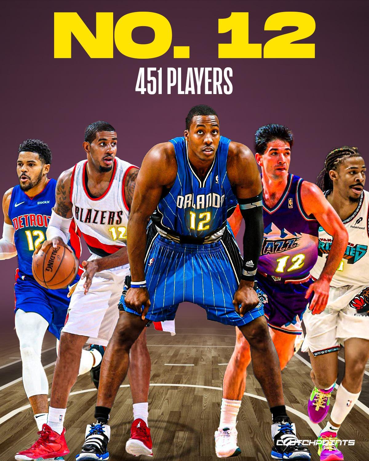NBA历史上那些比较受欢迎的球衣号码我的观赛搭子NBA ​​​