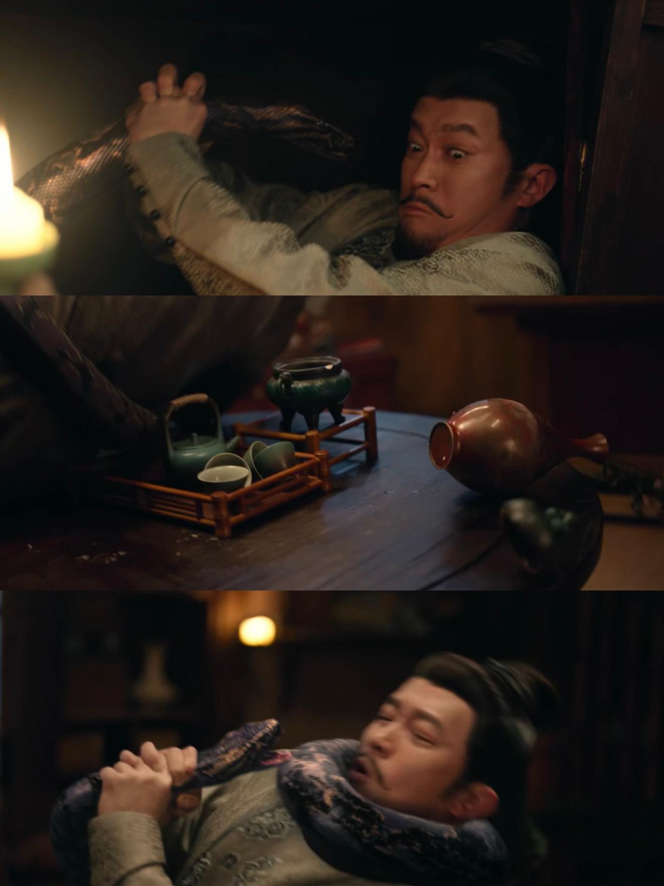 蛇鳞藏破绽尽显苏无名细节控，这场蛇戏太抓马！ 