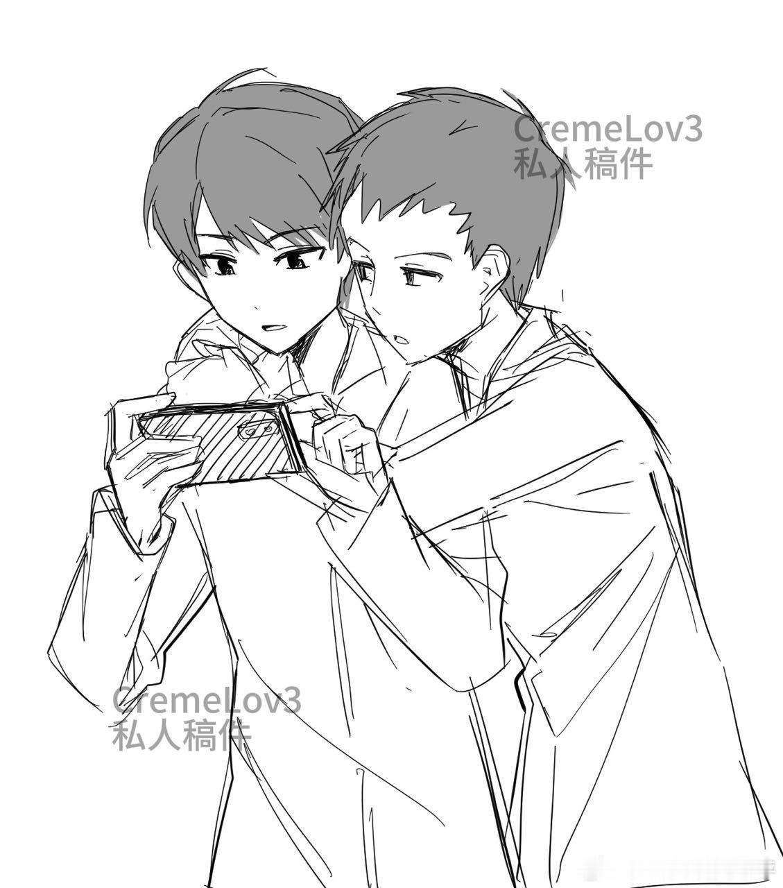 14089 狗狗双c七夕快乐 
