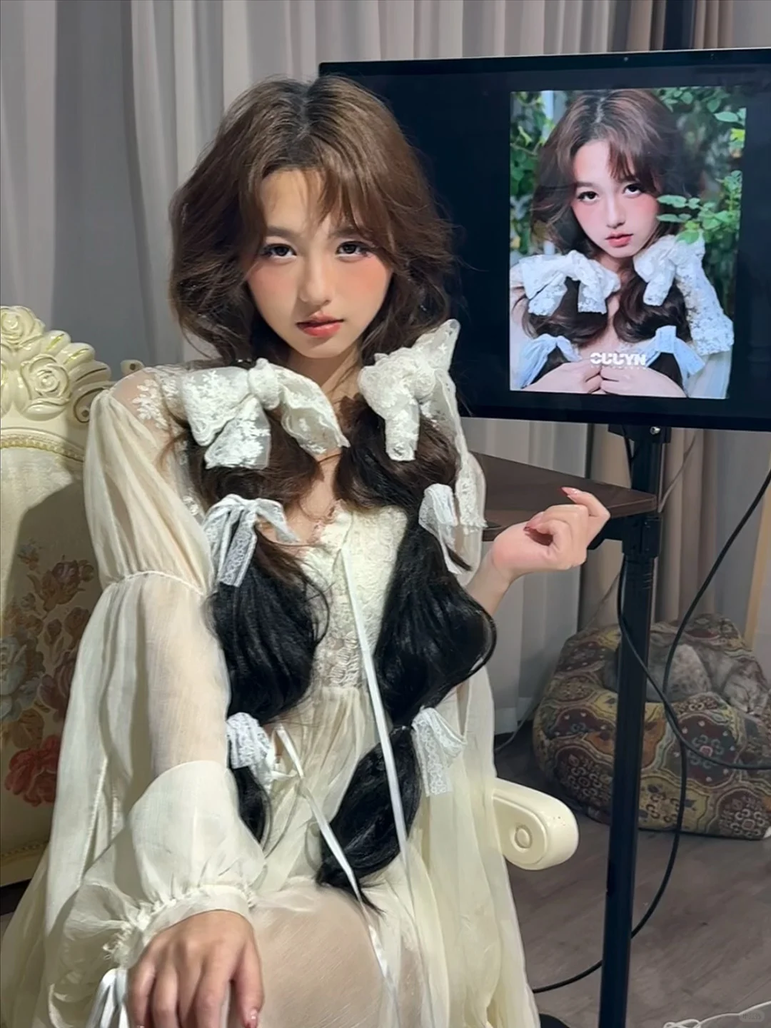 我也拥有大屏合影啦！get韩杂写真