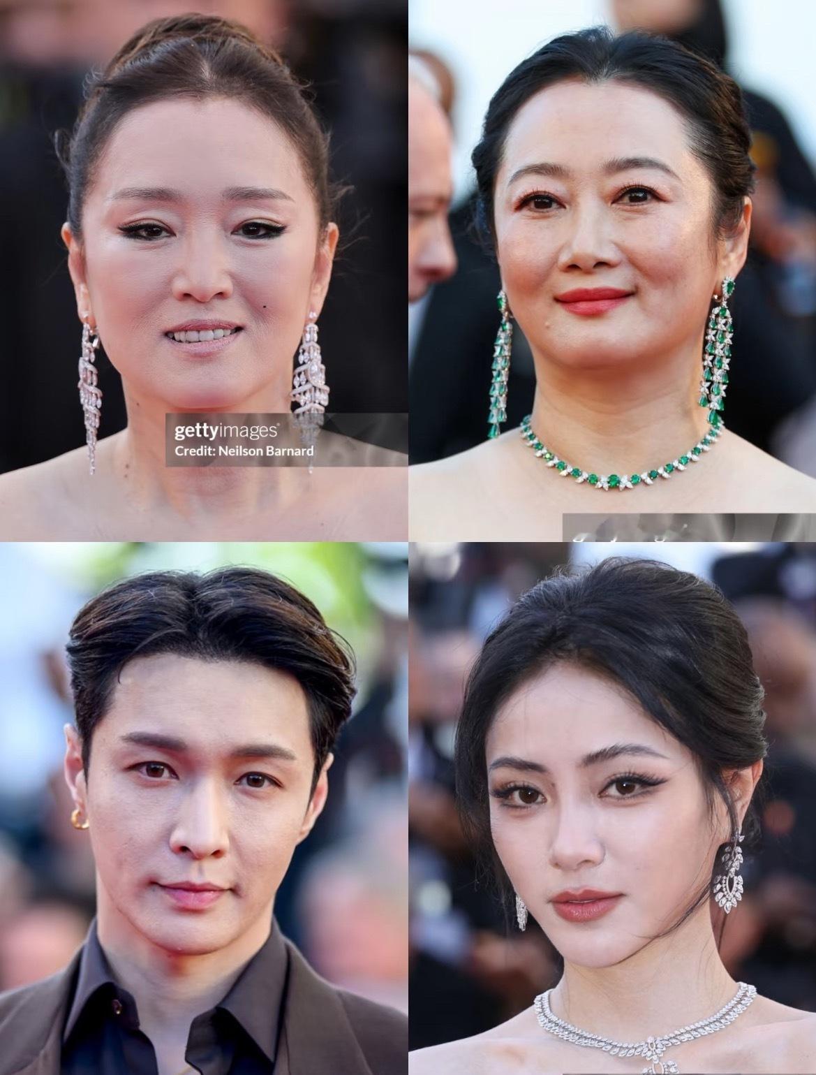 近日巩俐、张艺兴…戛纳电影节红毯明星状态能够到一二三线的明显耳朵位置高也算是一个
