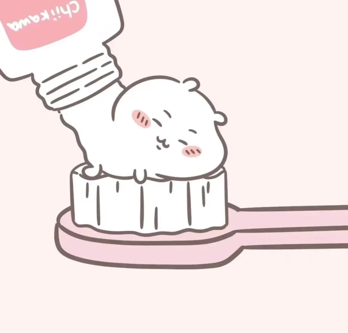 三小只挤牙膏，挤出萌萌宝宝啦！[爱你] 