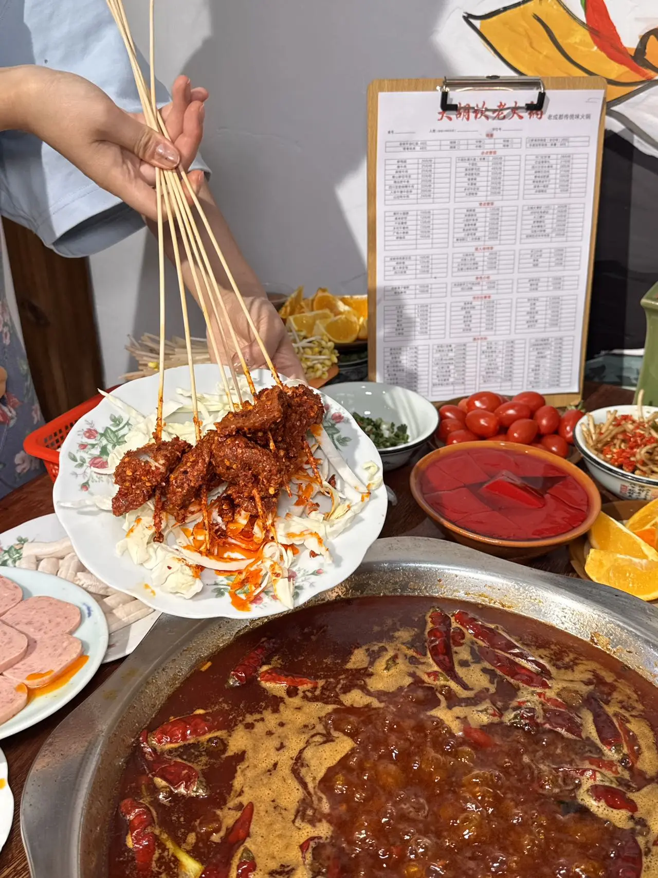 吃火锅必备的灵魂蘸料 🔥重庆火锅 美食没有天花板 烫烫的火锅 抗拒不了的美食