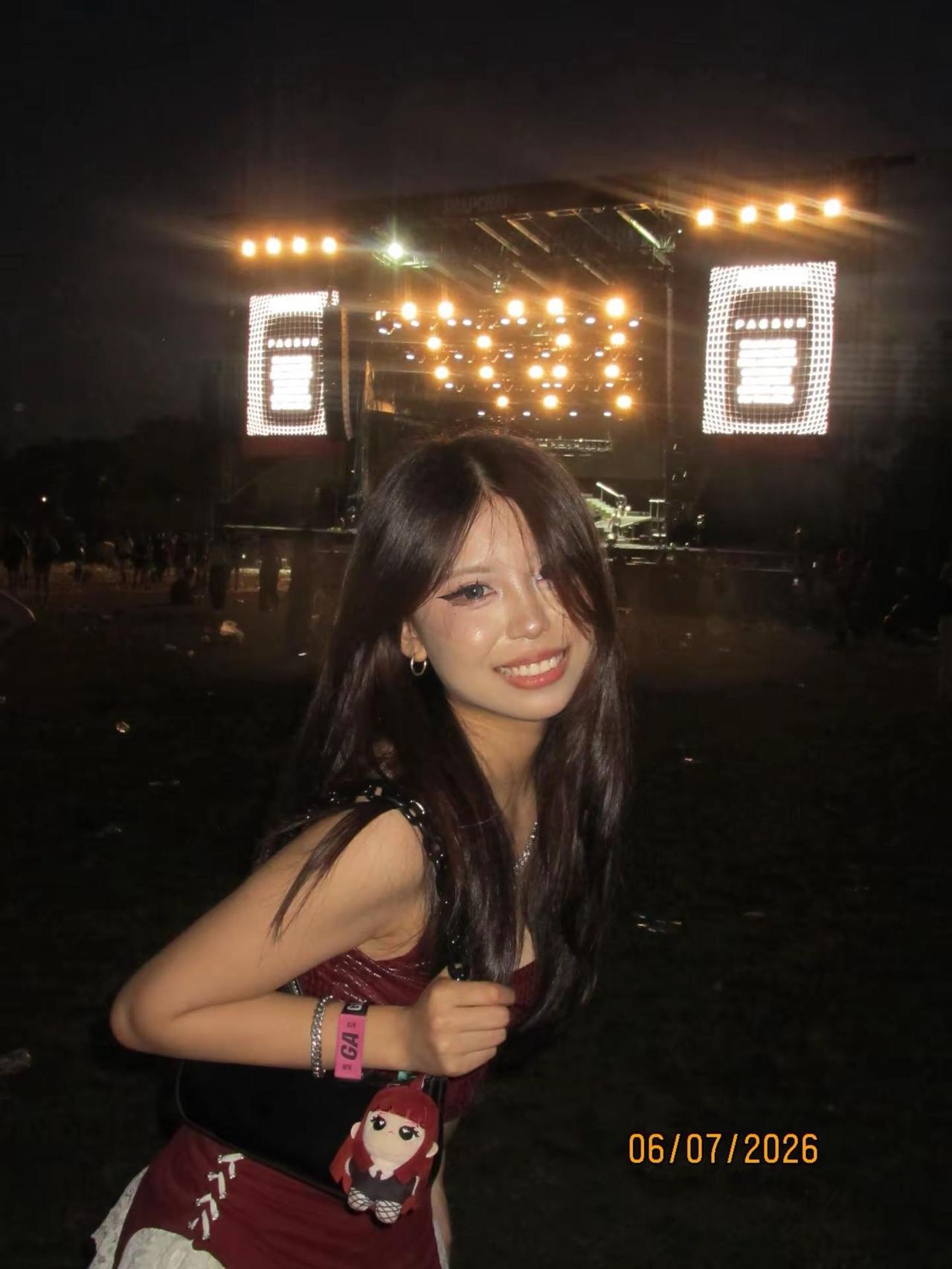 Jennie 音乐节。Jennie govball 太爽了女神，下次见