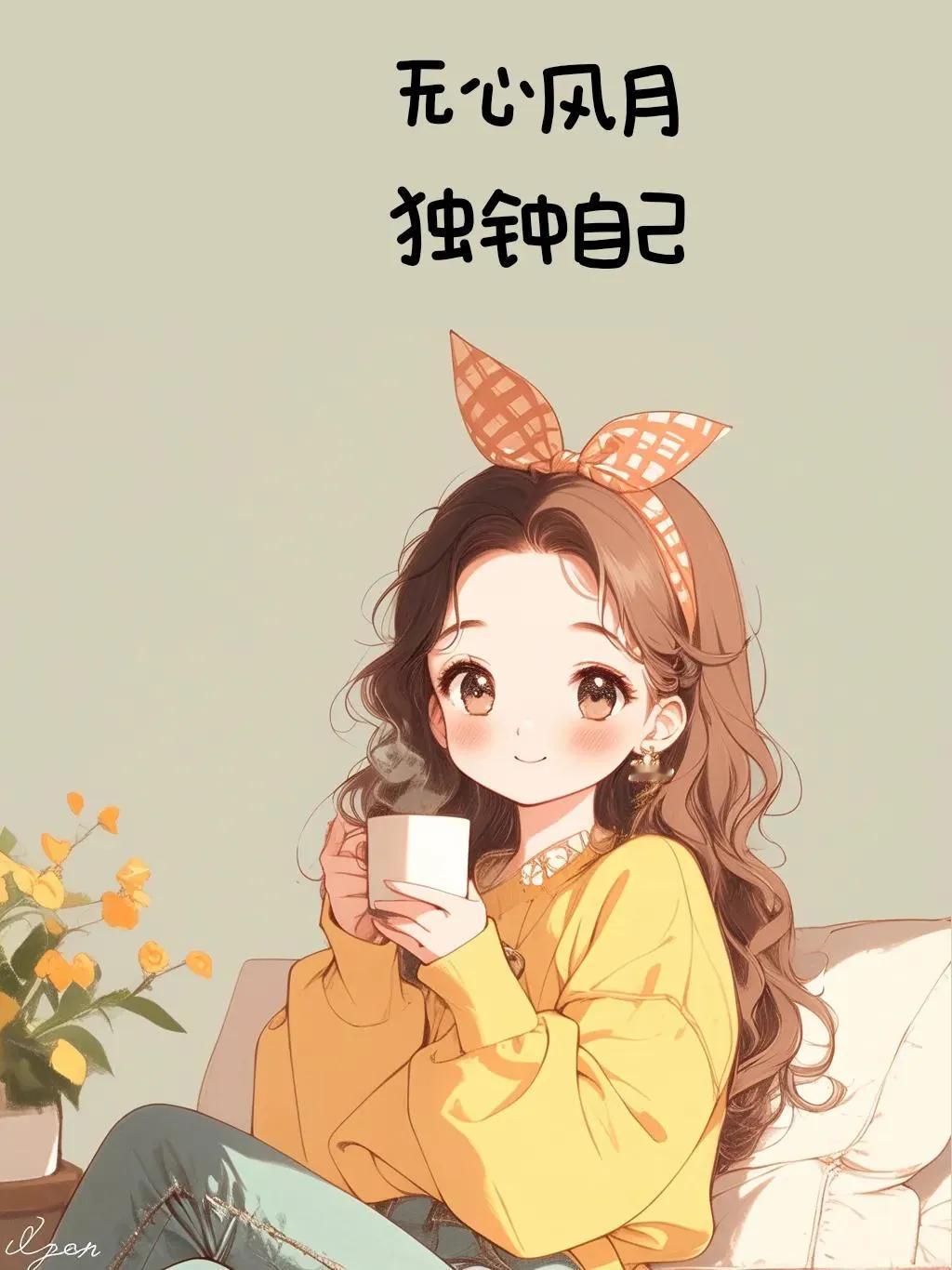 🔖〰️

不听世俗的耳语，
去看自己喜欢的风景。
只闻花香，不谈悲喜。
饮茶颂