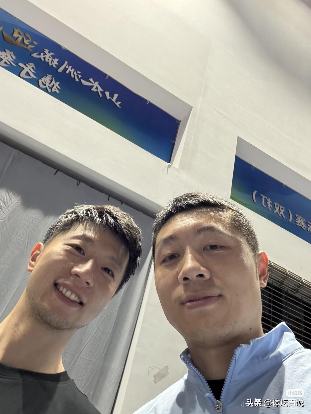 徐昕：我相信被马龙选中的人，是不会差的。
谁能想到马龙徐昕这对组合能赢的国内赛的