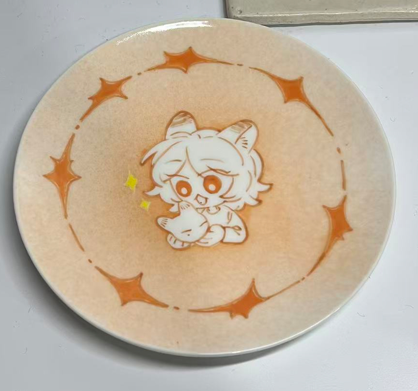 狐狸总是在说谎 5555实物图出来了，但是小苏的痣画错了，我得抽空去重新做一个5