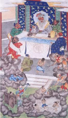 三月初一《恭贺南方玄真万福天尊二殿楚江王圣诞》

志心皈命礼。普明宫内，玄真郁元