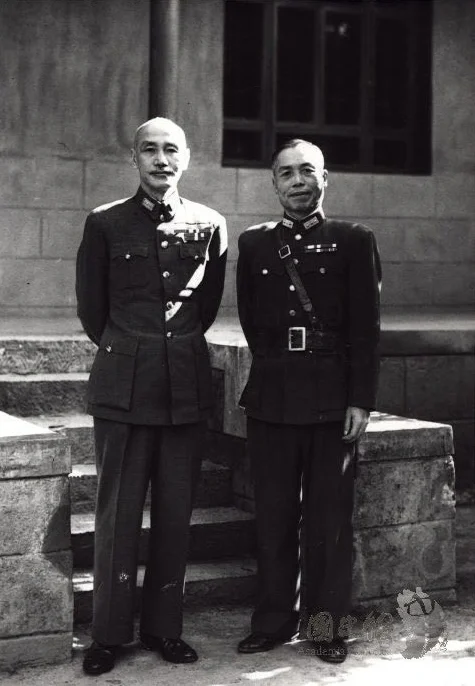 1945年6月29日，蒋中正与汉中行营主任李宗仁
