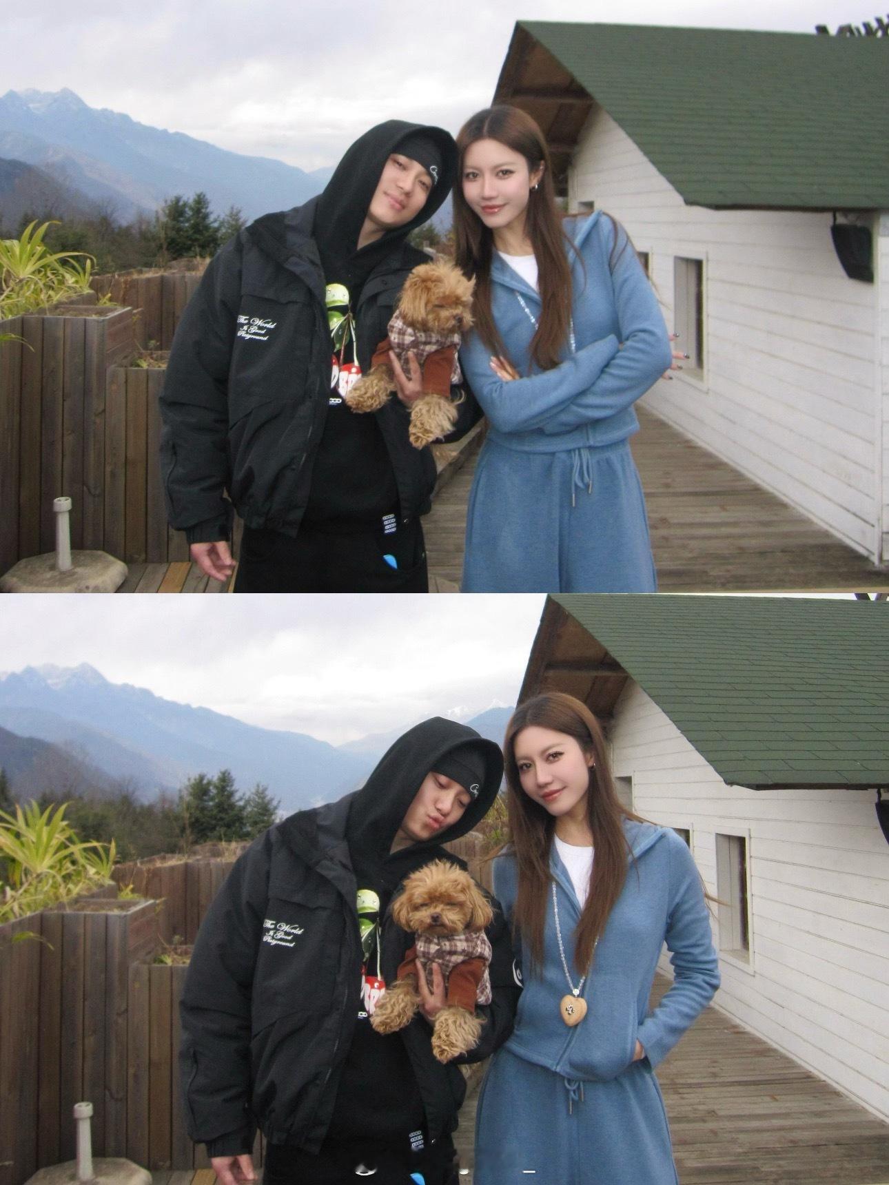 AnsrJ晒出和老婆甜蜜照片大秀恩爱AnsrJ