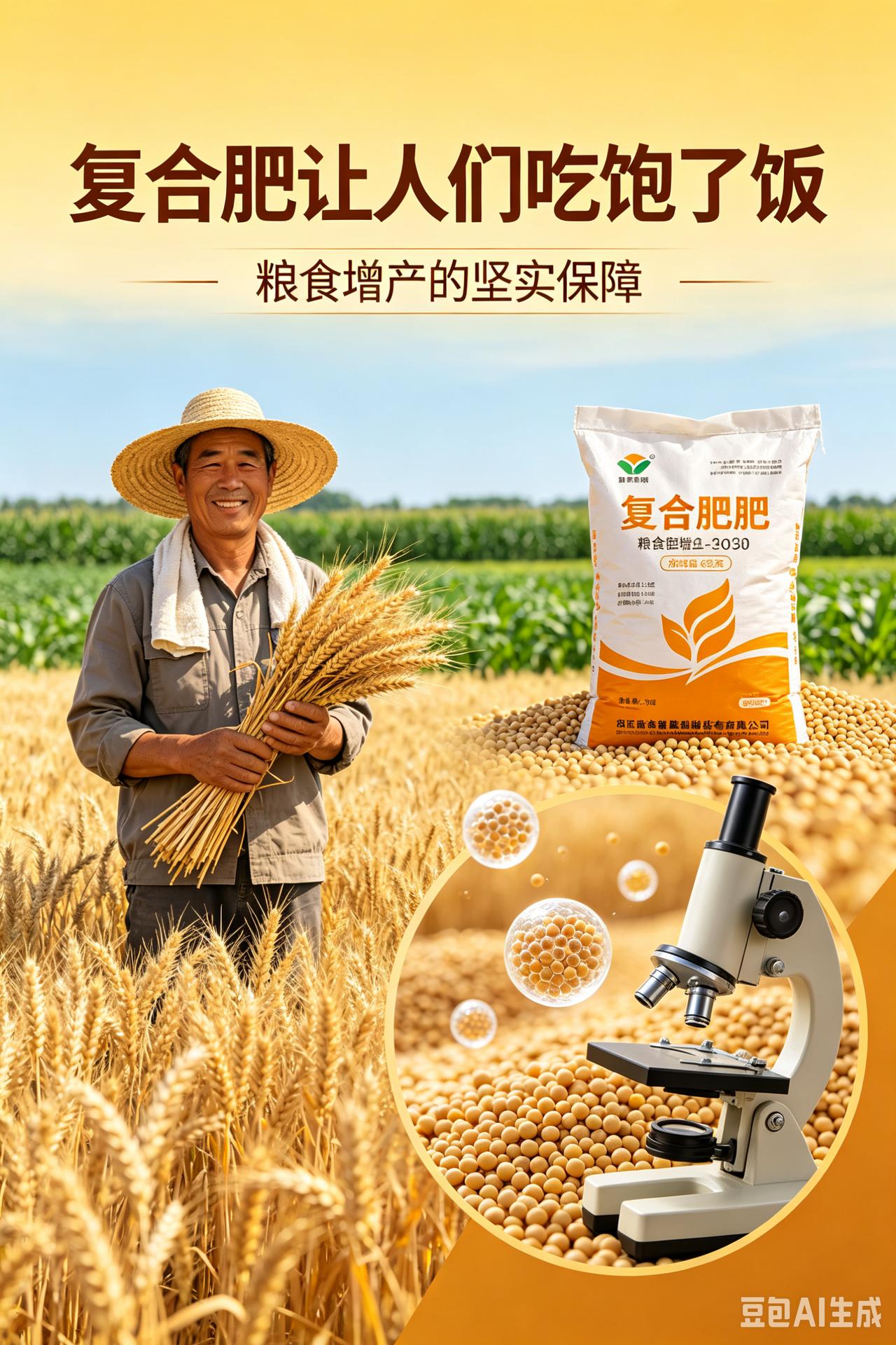 复合肥普及：中国人吃饱饭的隐形密码

中国人何时真正解决了温饱问题？答案常被归因