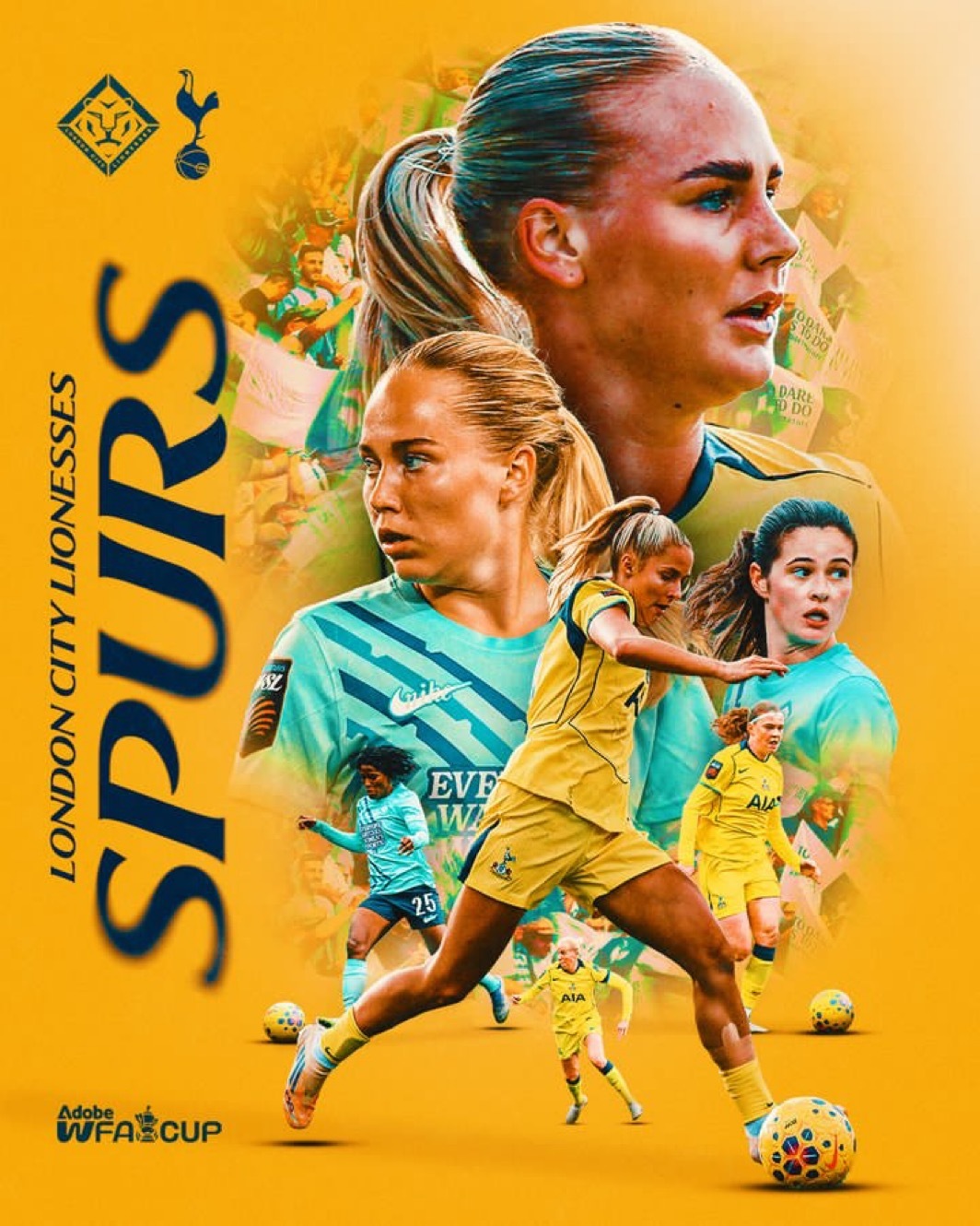 热刺女足比赛日 🤩🆚 伦敦城雌狮🏟️ 伦敦城雌狮主场🏆 女足足总杯⏰ 7