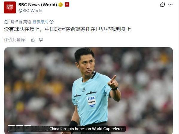 国足没进的世界杯，Labubu都进了，教练进不去，连裁判都差点全军覆没，最后唯一