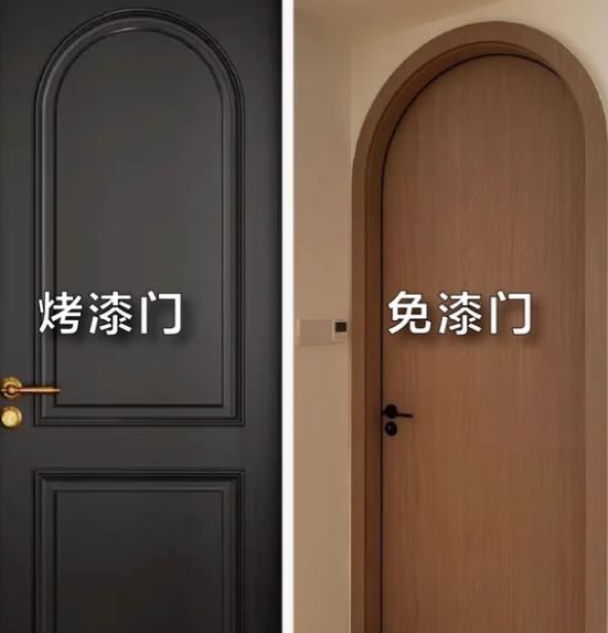 我闺蜜家装修，图便宜选了免漆门，一扇600块。装完看着挺好，结果住了半年，门边起