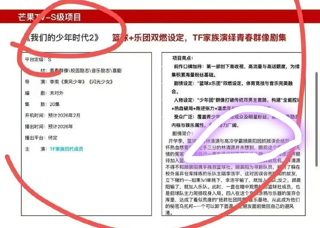 TF四代主演是哪四个 王橹杰 杨博文 张桂源三家争顾晨阳这个角色。 