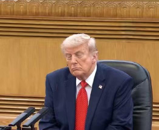 美总统来了

关税莫表暂偃旗，
霍尔木兹当务急；
中东烫手难以甩，
欲求东大必会
