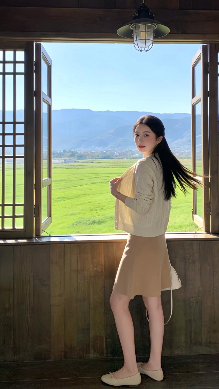 窗明几净，心旷神怡。