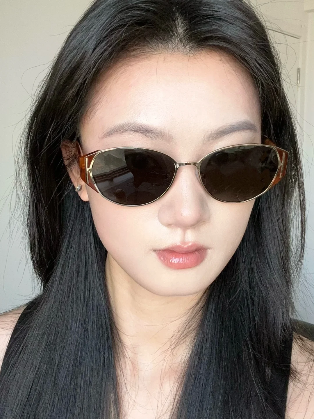 贵气感墨镜🕶️拿捏长中庭