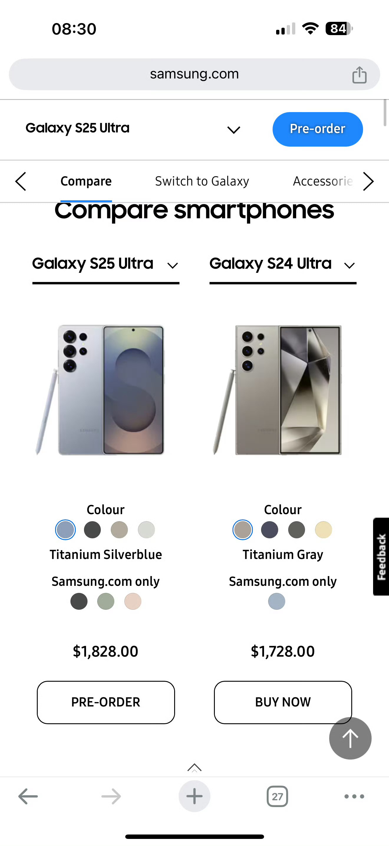 都这个年代了，三星Galaxy S25 Ultra才只有5000毫安时电池，确实