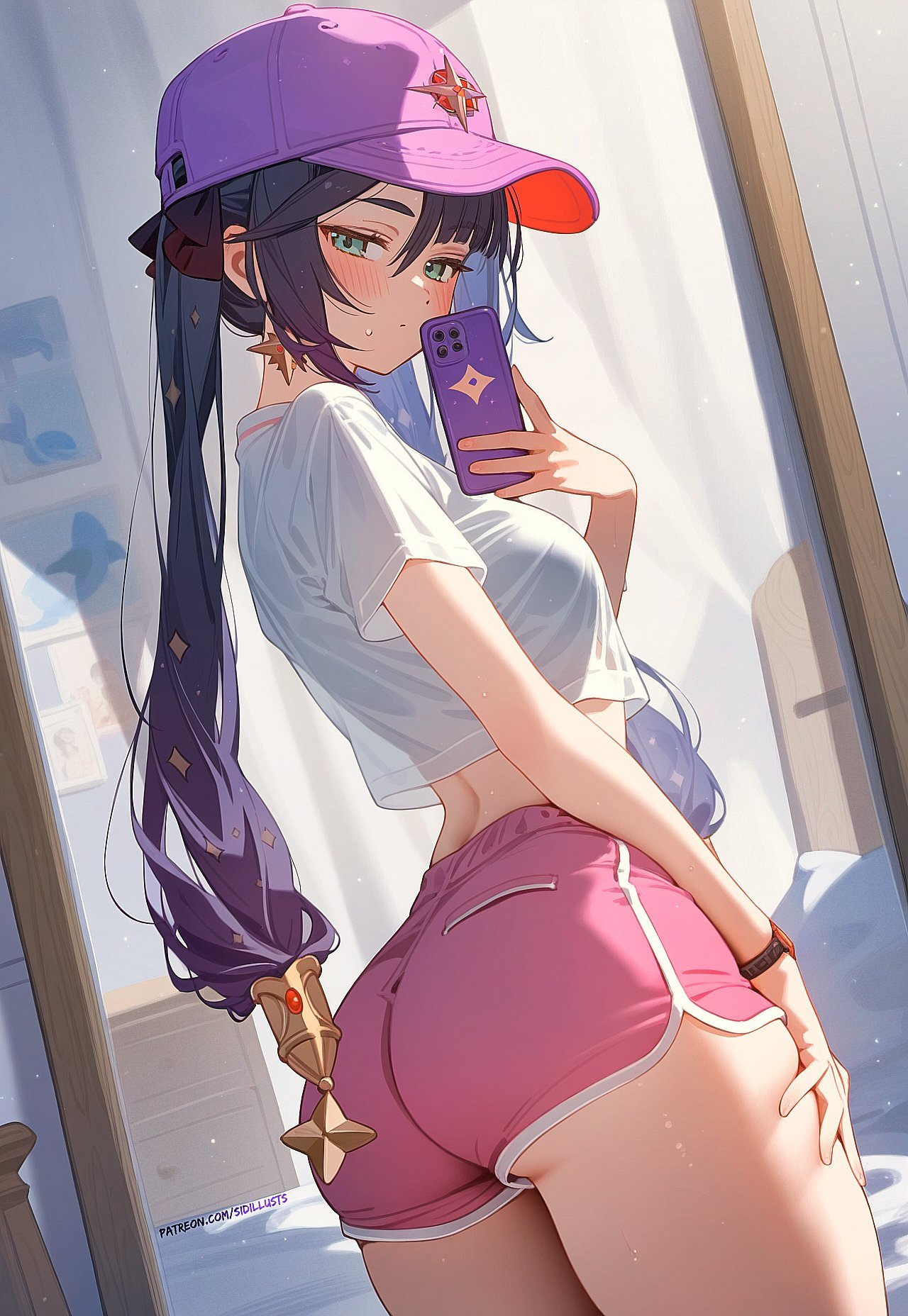 莫娜生贺～cr:画师 sidillusts#原神##原神5.0版本##超话创作官