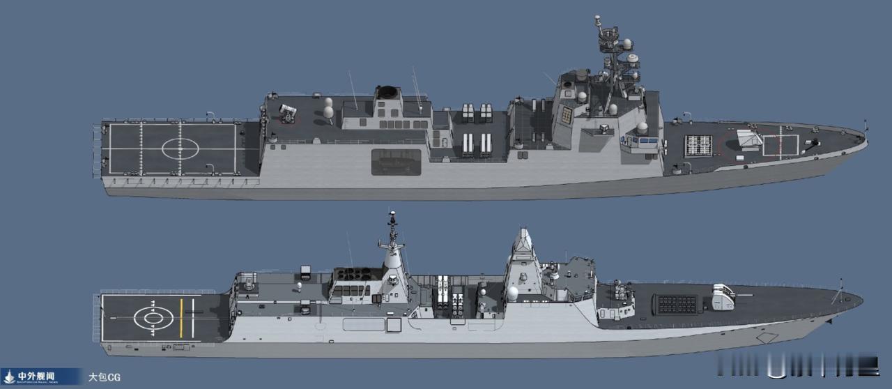 中国054B型和美国星座级护卫舰对比，截至目前，054B型护卫舰已经下水了两艘。