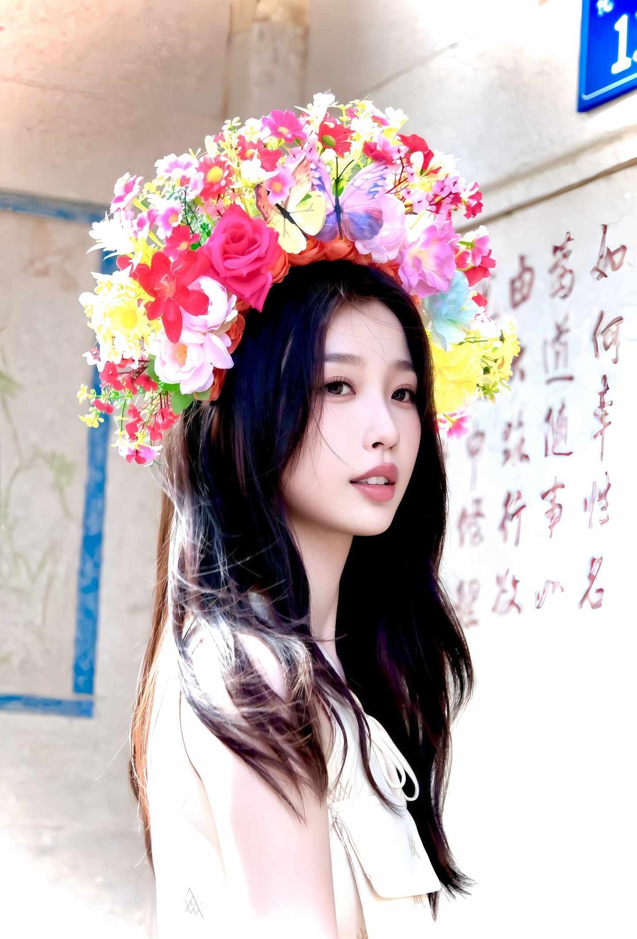一念簪花 一世无忧 今生簪花 世世漂亮