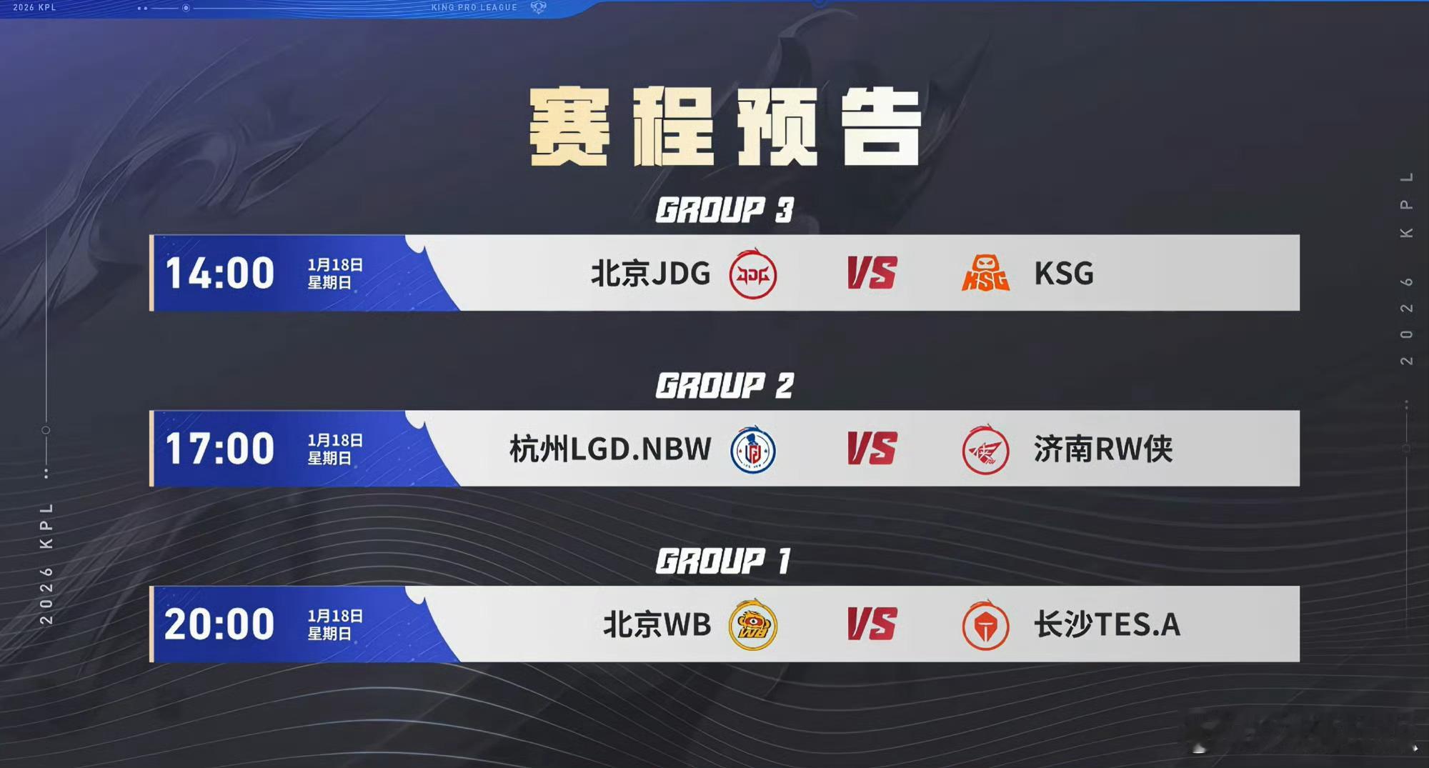 第一周最后一个比赛日瓜友们早安 