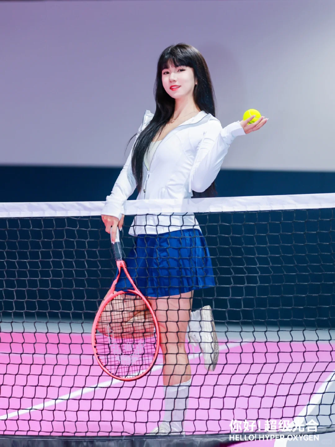 做半天快乐的网球女孩🎾