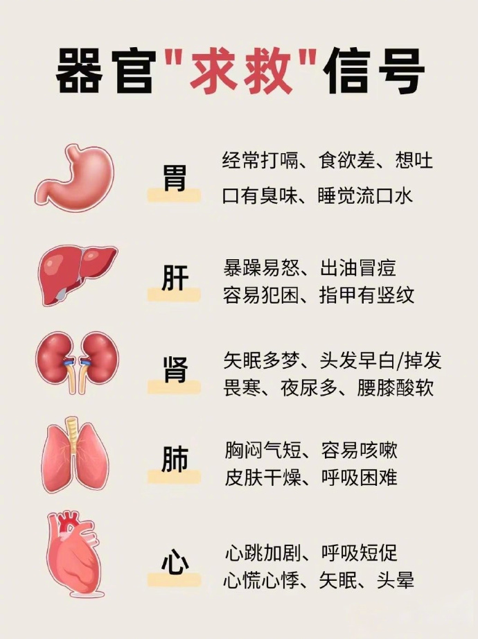 器官求救信号 ​ ​​​